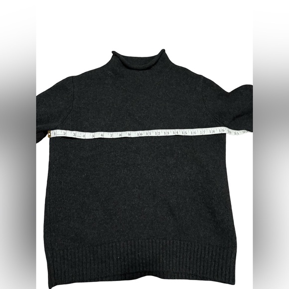 J. Crew Dark Gray Rollneck Sweater - Picture 5 of 8